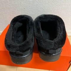 メンズ ボア付き靴の画像