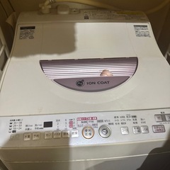 お取引け決定　洗濯機の画像