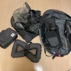 自転車チャイルドシートカバー　クッションの画像