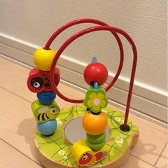 くるくるビーズコースターの画像