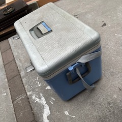 しっかりしたクーラーボックスの画像