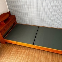 シングルベッドの画像