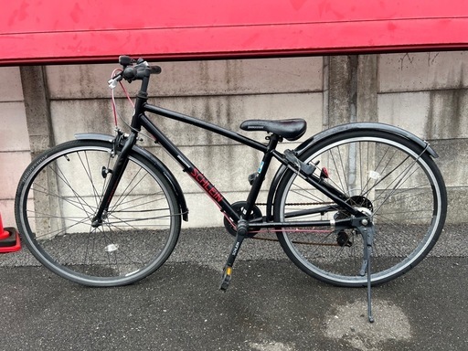 NO:8 子供車BRIDGESTONE シュライン 26インチ　ブラック