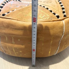★最終値下★ モロッコ製プフ プーフ クッション 10/26迄の画像