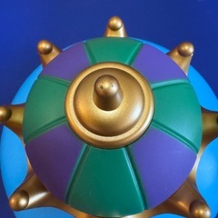 ドラクエ　ドラゴンクエスト　キングスライムの大きなフィギュアの画像