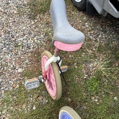 子供用一輪車の画像