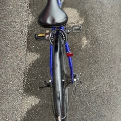 NO:42 子供車BRIDGESTONE シュライン  26インチ　青の画像