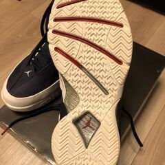 【未使用】エアジョーダン メロ３［ホワイト・ネイビー］　２６ｃｍの画像