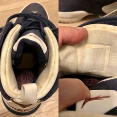 【未使用】エアジョーダン メロ３［ホワイト・ネイビー］　２６ｃｍの画像