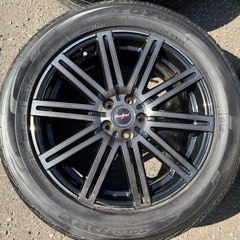 【225/55R17】MANARAY マナレイ Euro speed タイヤホイールセット 17インチ×7J 5H-100 の画像