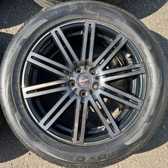 【225/55R17】MANARAY マナレイ Euro speed タイヤホイールセット 17インチ×7J 5H-100 の画像