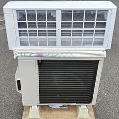 FUJITSU/富士通 ノクリア 2024年製造 主に6畳用 AS-D224RKS ※AS-D224Rと同品 室内機高250mmコンパクト設計 フィルター自動清掃の画像
