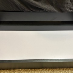 ベッド　セミダブル　黒の画像