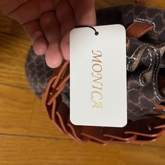 新品未使用タグ付き！　Monica(モニカ)   編み込みハンドルバックの画像