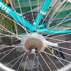 札幌 ジャンク Panasonic パナソニック 自転車　Jリーグ 椅子無し バラバラ ジャンク渡しの画像