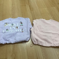 （決まりました）トレーナー　130 女の子　裏起毛の画像