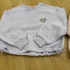 （決まりました）トレーナー　130 女の子　裏起毛の画像