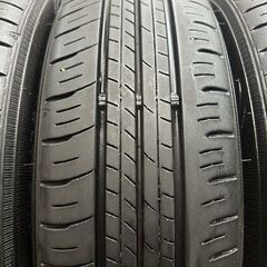 DUNLOP ENASAVE EC300+ 165/65R14 14インチ 夏タイヤ 4本 21年製 バリ溝 ルーミー トール タンク ブーン パッソ ソリオ等　(KTD506)クレジットカード QRコード決済可能の画像
