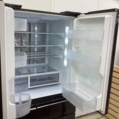 【6ヶ月保証】SHARP 6ドア冷蔵庫 SJ-GF6A-Rの画像