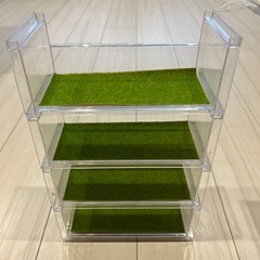 トミカ　手作り　棚の画像