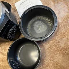 バルミューダ ザ ゴハン 3合炊き電気炊飯器 BALMUDA The Gohan K03A-BKの画像