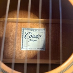 Cooder by Takamine CF-1N アコースティックギターの画像