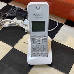 【リサイクルサービス八光】2021年製　パナソニック 電話機 ホワイト VE-GD27-W 子機1台の画像