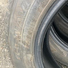 スタッドレスタイヤ　155/70R13の画像