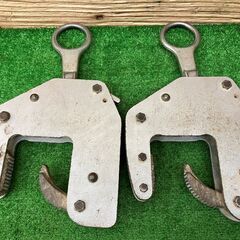【SIW】≪1個難あり≫ SUPERTOOL スーパーツール SKC250 コンクリート二次製品用吊クランプ 2個セット【現状渡し品】の画像