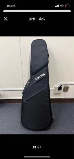 美品　BOSS CB-EG20 エレキギター用ギグバッグ　セミハード