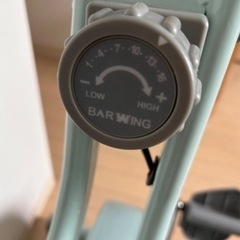 フィットネスバイク BARWING 折りたたみ エアロ 有酸素運動の画像