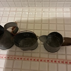 ブリキ　3個セットの画像