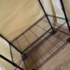 美品　ファンシーケース　黒　シルバーラックの画像