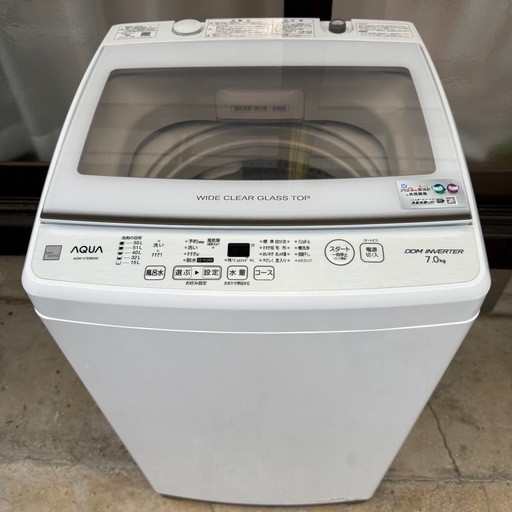 ⭐️AQUA 洗濯機 7Ｋ 付属品あり 2021年製 配送3000~ その他多数出品中‼️