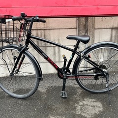 NO:45 子供車BRIDGESTONE シュライン  26インチ　ブラックの画像