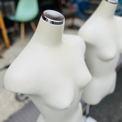 ReBody ABS トルソー マネキン レディース ホワイト 一点売り　ReBody リボディ トルソー マネキン 樹脂 torso mannequin display dummy レディース ホワイト 白 ディスプレイ什器 店舗什器 撮影用 mannequin torso display standの画像