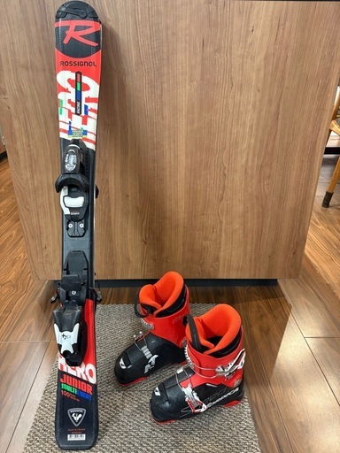 スキー板ブーツセット