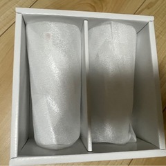 【新品未使用】ペアグラスの画像
