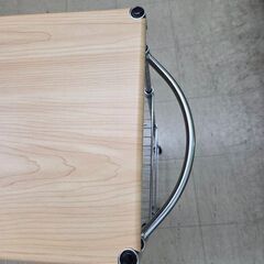J8634 【リユースのサカイ柏店】 キャスター付キッチンラック クリーニング済み　の画像