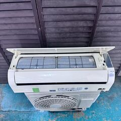 K06548 中古エアコン 日立 2020年製 主に10畳用 冷房能力 2.8KW / 暖房能力 3.6KWの画像
