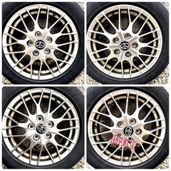 トヨタ 16インチ ホイールセット　80ヴォクシー ハイブリッド　純正の画像