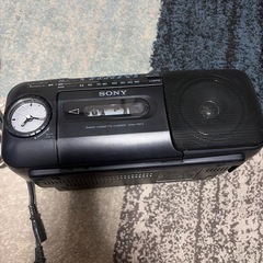 お話し中です　SONY ラジカセ 昭和レトロの画像