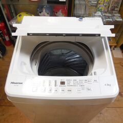 Hisense / ハイセンス  洗濯機　4.5kg HW-T45C  2019年製の画像