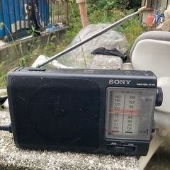 小型ラジオの画像