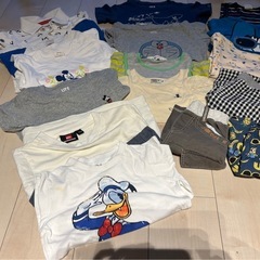 100.110cm 男の子系　ブランド含む　30点　まとめ売り　コムサ  ディズニー　クイックシルバー　GAP　H&M champion ダブルビー 3can4on　の画像