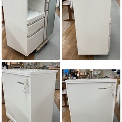 S716 ⭐ NITORI ニトリ キッチンカウンター ポスティア90 幅90.5ccm USEDの画像