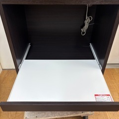 ジモティー特別価格🉐 N1133★スリム食器棚★食器棚★幅590mmの画像