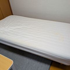 無印　脚付マットレス　ポケットコイル　シングルの画像