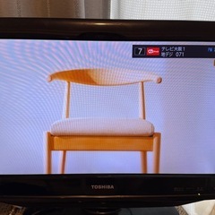【動作確認済み】テレビ　TOSHIBA REGZA 19RE2の画像