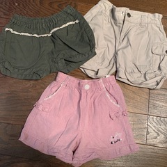 120cm*ショートパンツまとめ売りの画像